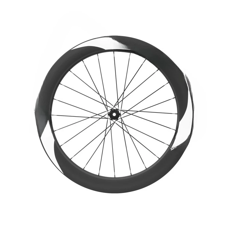 

Carbon fiber wheel set 700C carbon road bicycle open disc brake