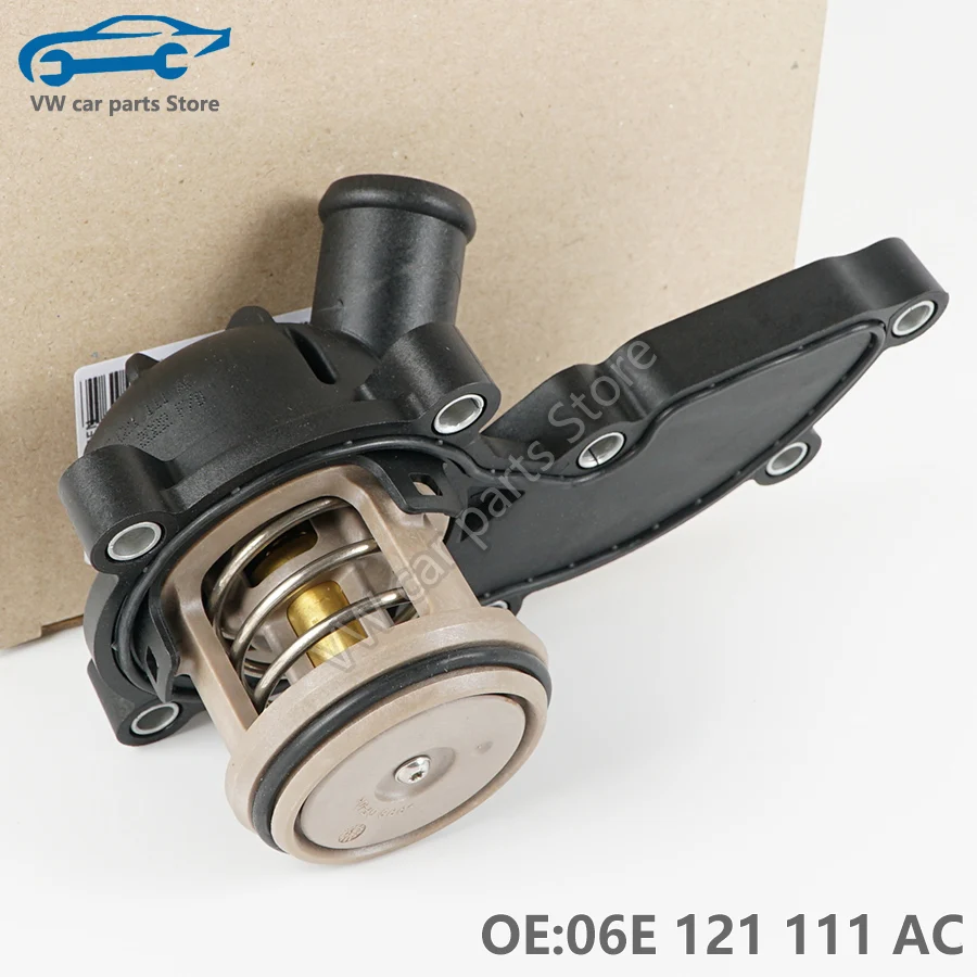 06E121111AC Original Engine Cooling System Thermostat For Audi A4 B8 A5 3.2FSI A6 C6 C7 2.5 A7 2.8 FSI A8 3.2 FSI 06E 121 111 M