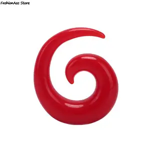 Caracol espiral Taper carne túnel maca orelha, expansor, estiramento Plug, moda, 16pcs por conjunto 10 principais vendas espiral alargador - №7