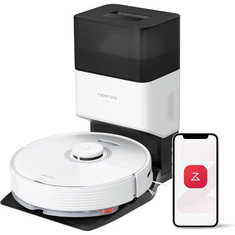 

Q7 Max+ Robot Vacuum Cleaner, Hands-Free Cleaning for up to 7 Weeks, Robotic Vacuum with APP-Controlled Mopping, 4200Pa