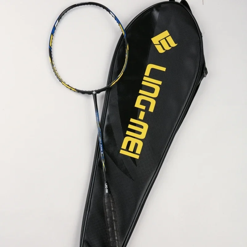 Best Price Factory Direct Sale Top Professional Full Carbon Best Tension Lingmei Badminton Racke H6