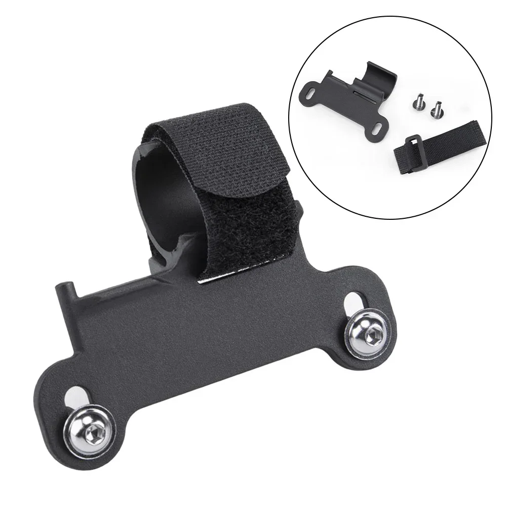 Bike Pump Mount ABS Cycling Pump Holder Bike Pump Double Mouth Air Cylinder Clamp Mounting Bracket Accessories