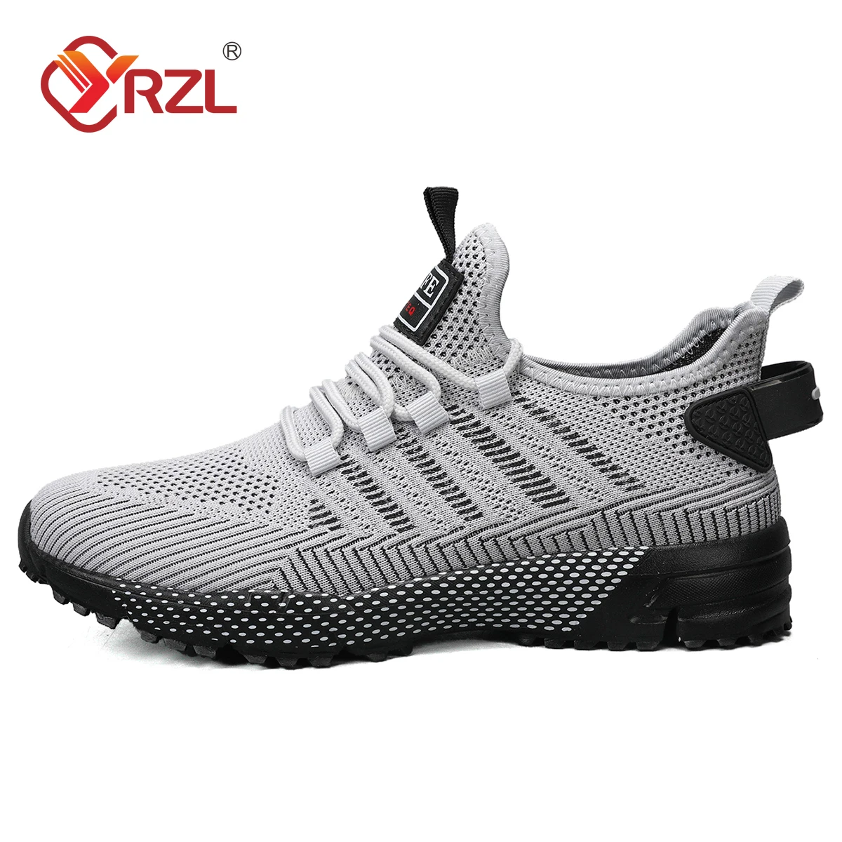 

YRZL Summer Running Shoes Men Lightweight Breathable Mesh Tennis Sports Walking Shoes for Men Comfortable Durable Shoes
