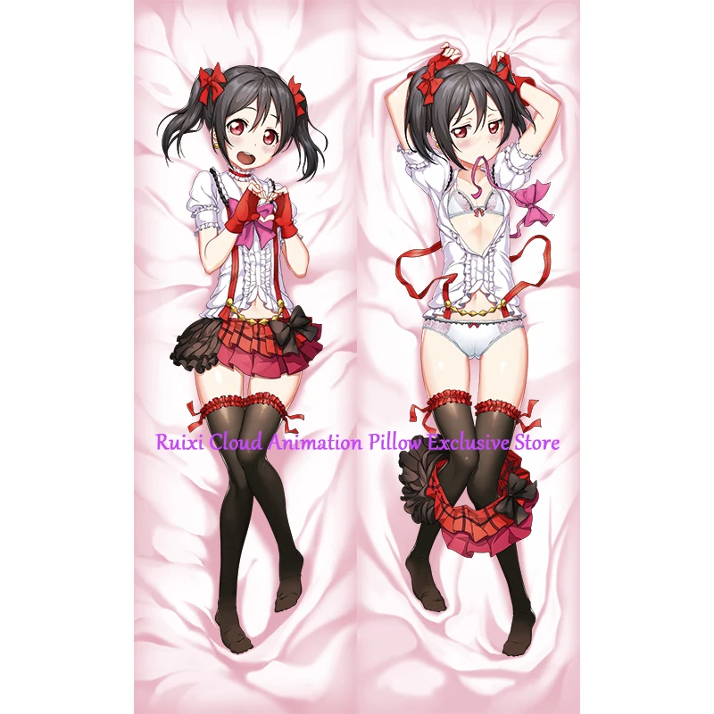 

Dakimakura Anime Pillow Cover Yazawa Nico Double Sided Print 2Way Cushion Bedding Gifts