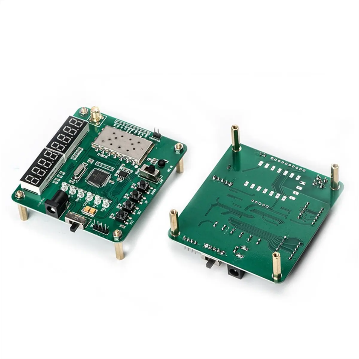 Super Sale Intercom Module DEMO Board Kit UHF Walkie Talkie Module SA818S+Speakers+ Straight Rod Antennas (400-480MHz)