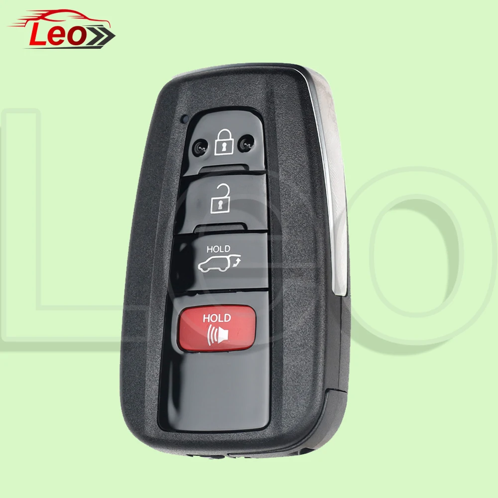 Leo Chiave telecomando intelligente per Toyota Camry RAV4 Chiave 2018-2022 0351-PCB PN:8990H-0R030 09904-06220 312-314 MHz ID: 8A-CHIP FCC: HYQ14FBC