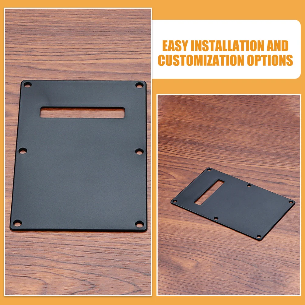 

Guitar Backplate Electric Guitar Pickguard Replacement Rear Tremolo Cover Protective Board For Sound Performance Upgrade