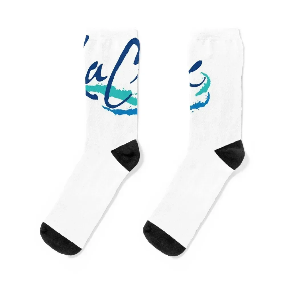 la croix classic logo Classic Socks happy japanese fashion Men Socks Luxury Brand Women's