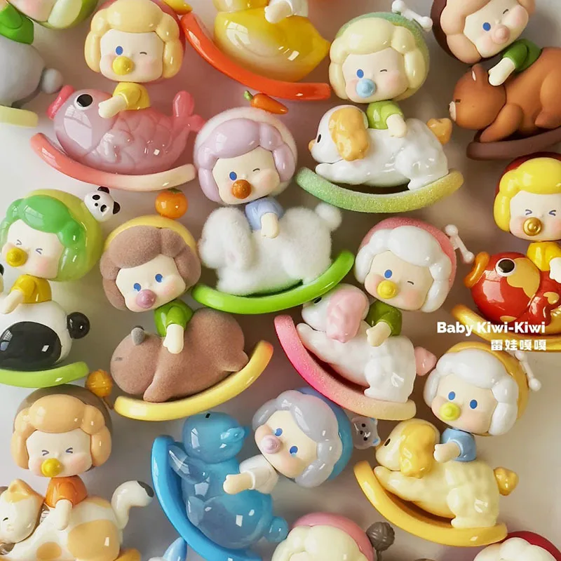 

Nororo Kiwi качающаяся слепая коробка ручной работы модная игрушка настольный орнамент милая кукла подарок для девочки