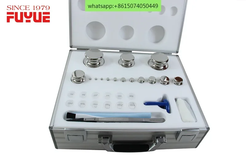 

Стандартный комплект из нержавеющей стали класса E2, калибровочный вес 1 мг-2 кг, электронные весы, немагнитные весы