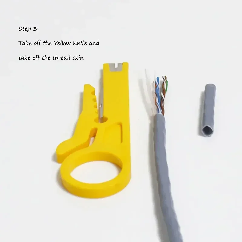 Mini Portable Wire Stripper Knife Crimper Pliers Crimping Tool Cable Stripping Wire Cutter Multifunction Electrician Tool Gadget