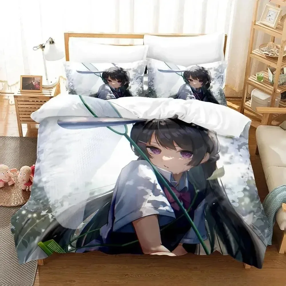

Virtual Youtuber Tsukino Mito 3D NEW Duvet Cover Pillowcase Bedding Set Adult Boy Girl Bedroom Decoration Single Double Large