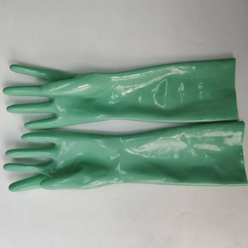 

Latex Gloves, Green Latex Gloves, Thickness 0.4mm, One-Time Molding