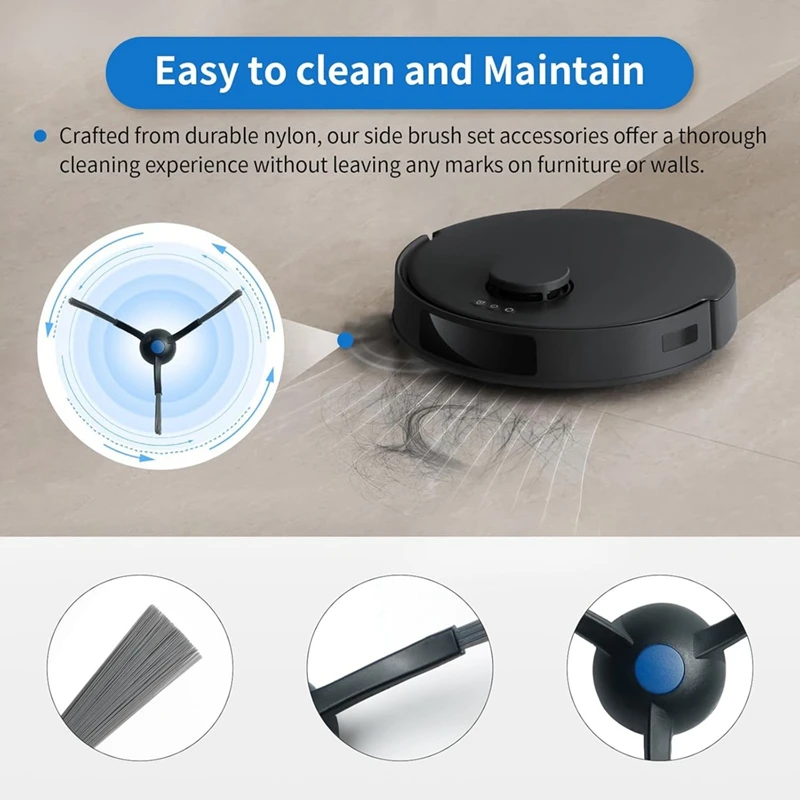 ABAE-piezas de repuesto para ECOVACS DEEBOT N20 Plus, N20 Pro Plus, Yeedi C12, C12 Pro Plus Kit de accesorios para Robot aspirador