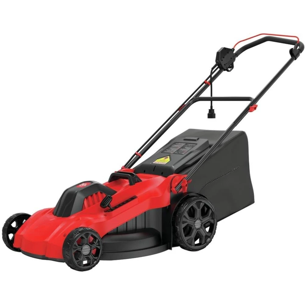 

Electric Lawn Mower, 20-Inch, Corded, 13-Ah (CMEMW213), Red