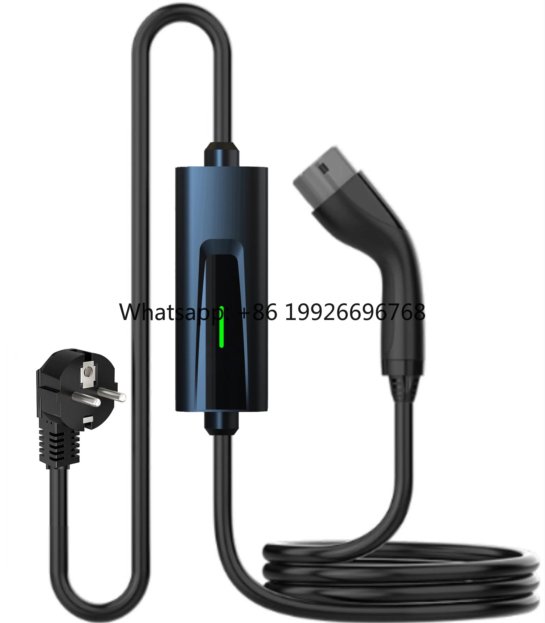 

Новое быстрое зарядное устройство для электромобилей 3 кВт Type2 с вилкой Schuko