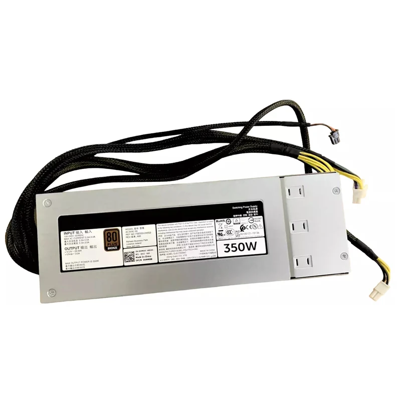 0HMNXX 0V13CW Original For DELL R530 T330 T340 350W Power Supply D350E-S3 V13CW CN-0V13CW AC350E-S0 HMNXX CN-0HMNXX High Quality