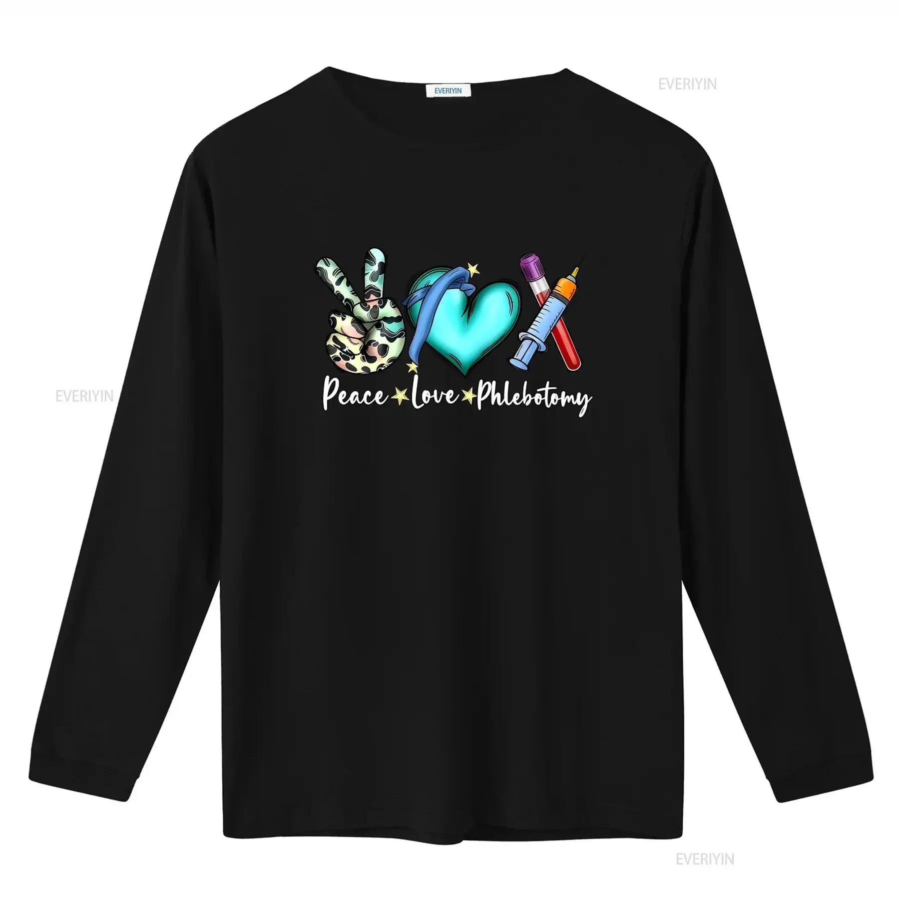Peace Love Phlebotomy T Shirt for Medical Technologist Phlebotomist Bulk Week Lab Tech with Cool Design vintage Washed