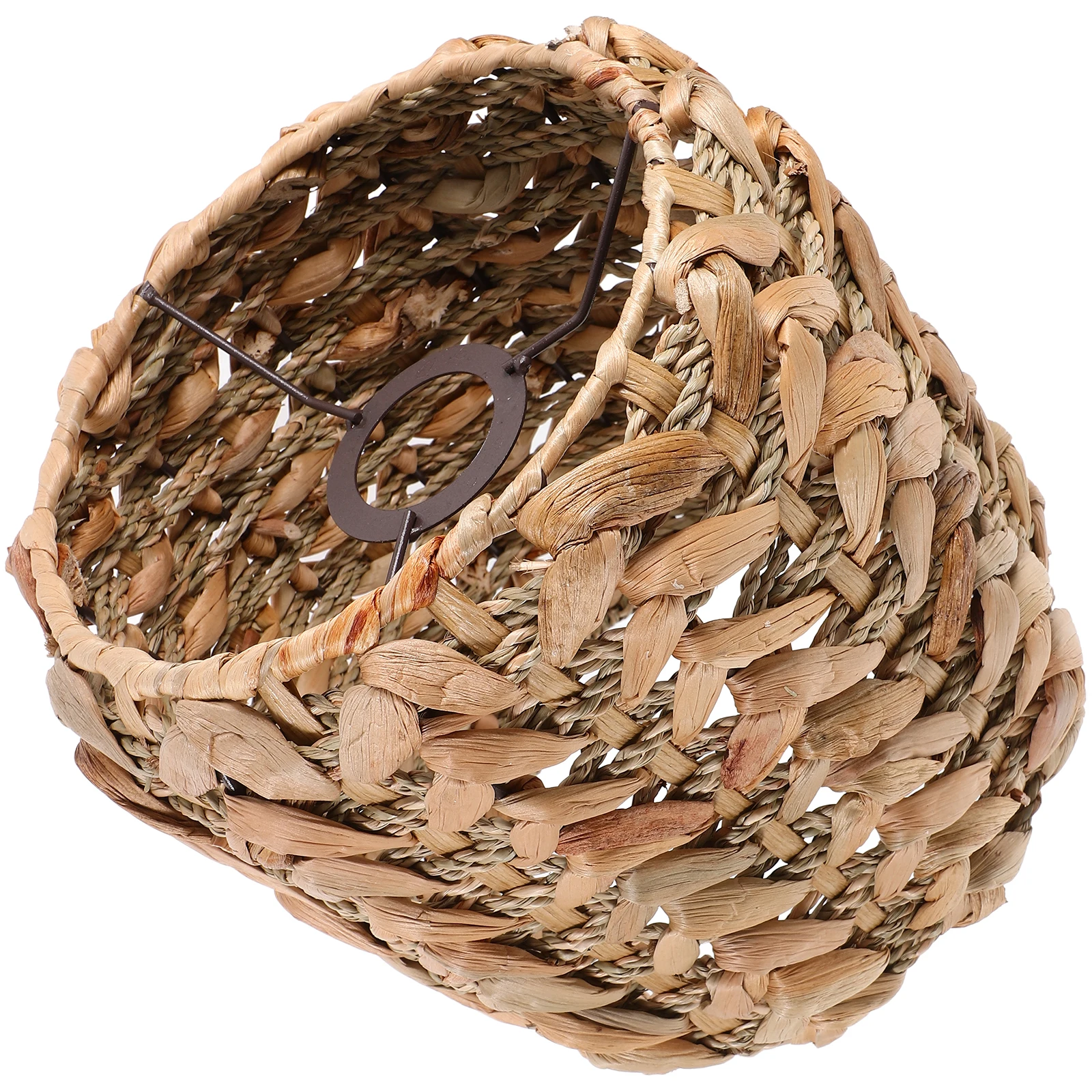 

Straw Woven Lamp Shade Lightweight Compact Easy Install Bedroom Living Room Study Office Durable Safe Reliable Practical