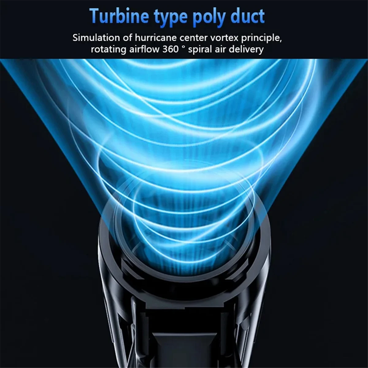 N18R New 130000RPM Hurricane Handheld Dust Blower Can Be Used for Snow Blowing, Barbecue Assistance, Car Cleaning