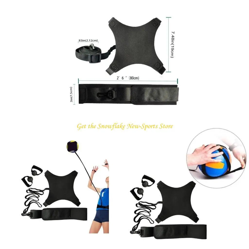 

E56D Football Kick Throw Practice Training Aids Football Training Belt Soccer/Volleyball/Football Trainer for Adult Kids