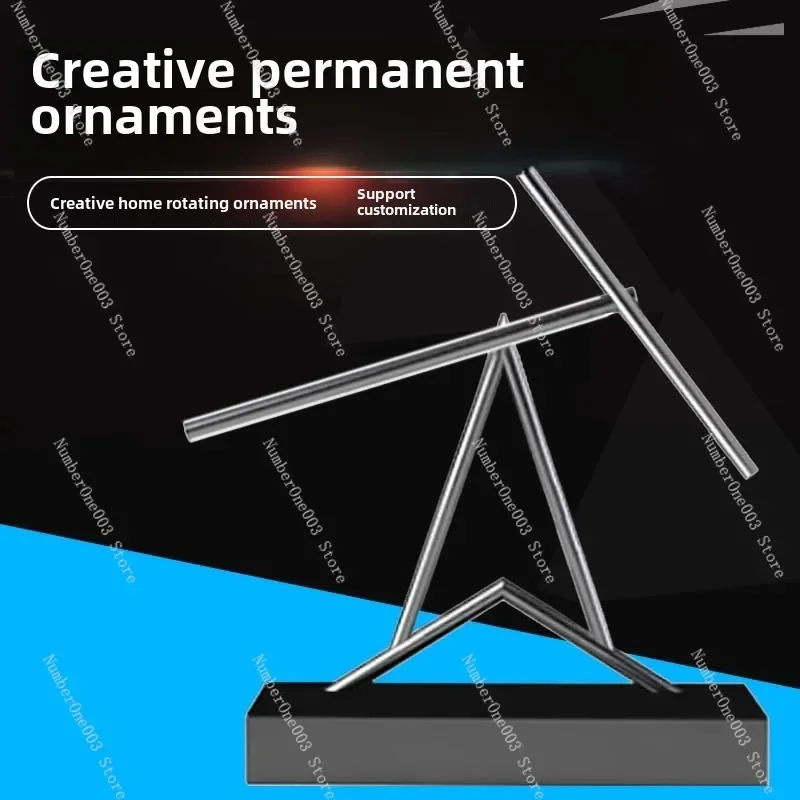 

Newton chaos pendulum perpetual motion machine ornament high-end creative business gift home anti-gravity model