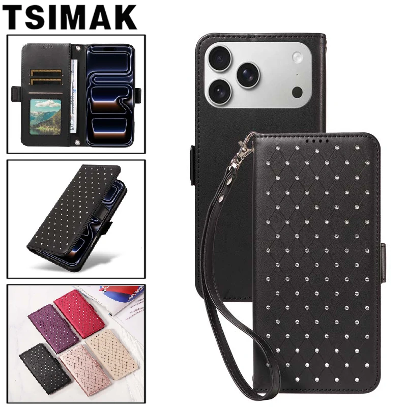 Leather Case For iPhone 11 12 13 14 15 16 17 Pro Max XS XR X