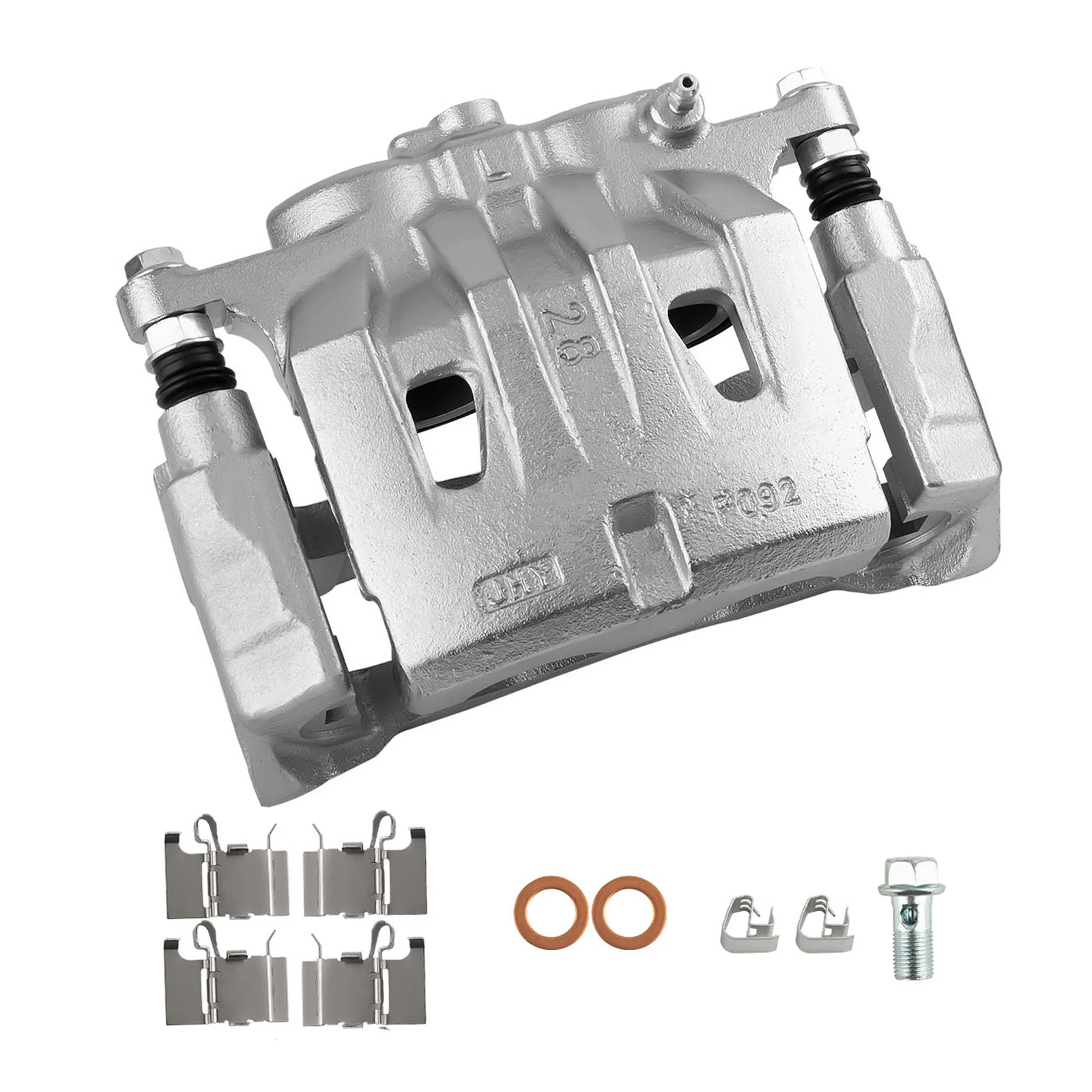 

Тормозной суппорт для Toyota Highlander 2010-2019 для Sienna для Lexus RX350/450h, передний левый 2-поршневой, прямая замена, новый
