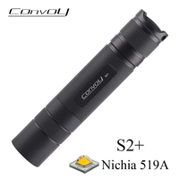 Convoy Flashlight S2 Plus 519A Led Lanterna 18650 Torch High Powerful Flash Light Camping Fishing Portable Mini Lantern