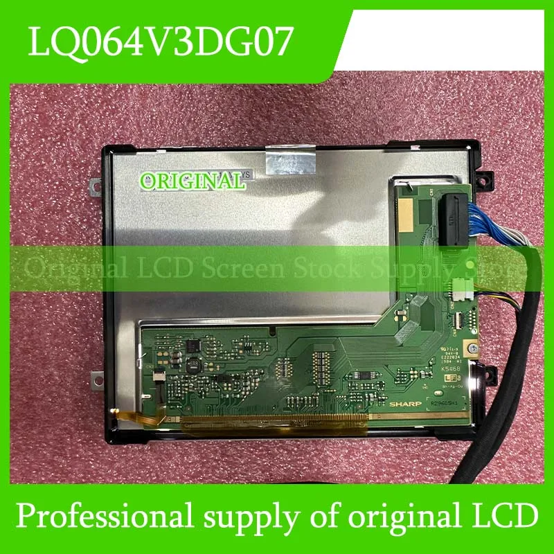 

LQ064V3DG07 6.4 Inch Original LCD Display Screen Panel for Sharp Brand New and Fast Shipping 100% Tested