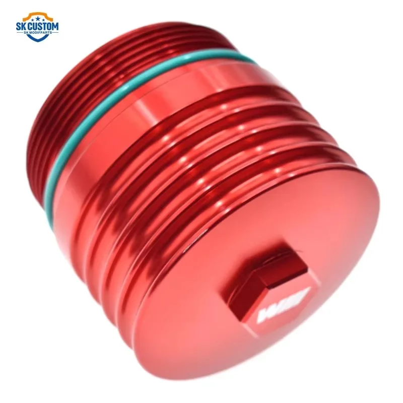 For BMW N63 S63 Engine Oil Filter Cap F07 F90 F06 F13 G12 M8 F93 X5 F15 F85 X6 E71 E72 G07 Oil Filter Shell