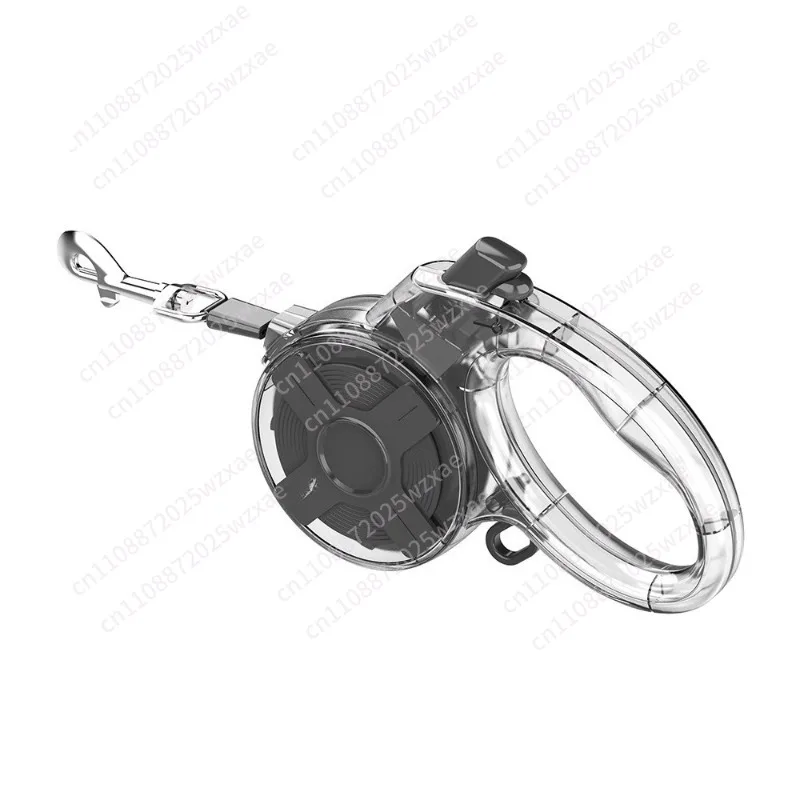 Pet automatic telescopic leash 4M flat rope portable pet retractor dog walking leash anti-lost