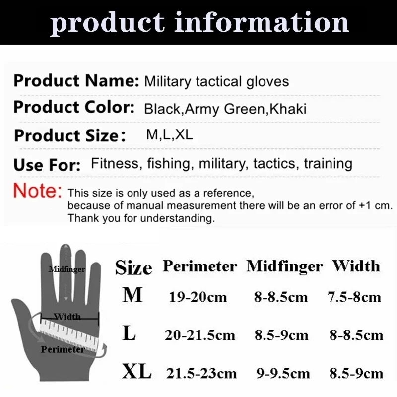 Outdoorowe taktyczne rękawiczki bez palców Hard Knuckle Paintball Airsoft Hunting Combat Riding Hiking Half Finger Gloves-