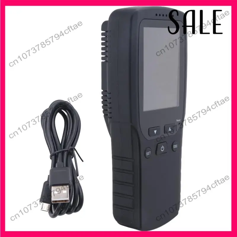 

-A12R 9 In 1 Air Quality Monitor Indoor Outdoor PM2.5, PM1.0, PM10, HCHO, Detector Tester Temperature And Humidity Sensor