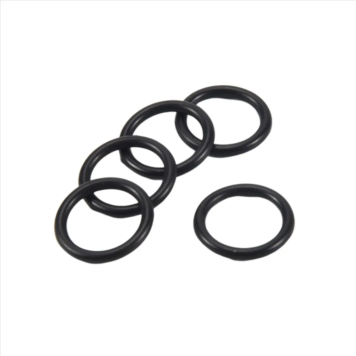 AA83 10 pcs Black Rubber Oil Seal O Shaped Rings Seal washers 16 x 12 x 2 mm