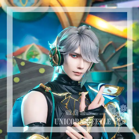 Genshin Impact Cosplay Al Haitham Cosplay Earphone AlHaitham Headwear Props Cosplay Halloween Christmas Party Prop Comic Show