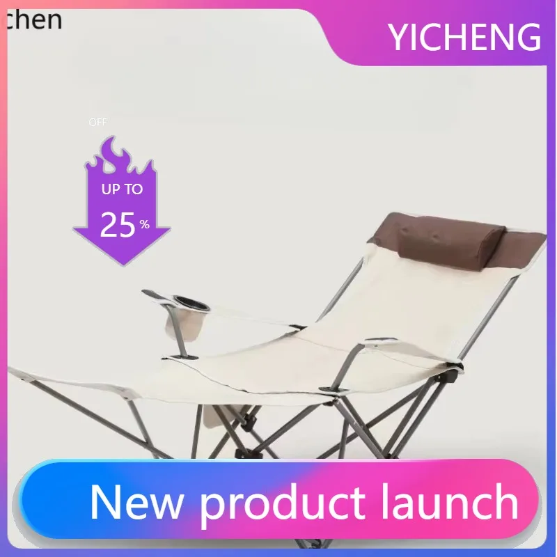 

LYY Outdoor Folding Chair Portable Bed Fishing Stool Lightweight detachable Beach Recliner