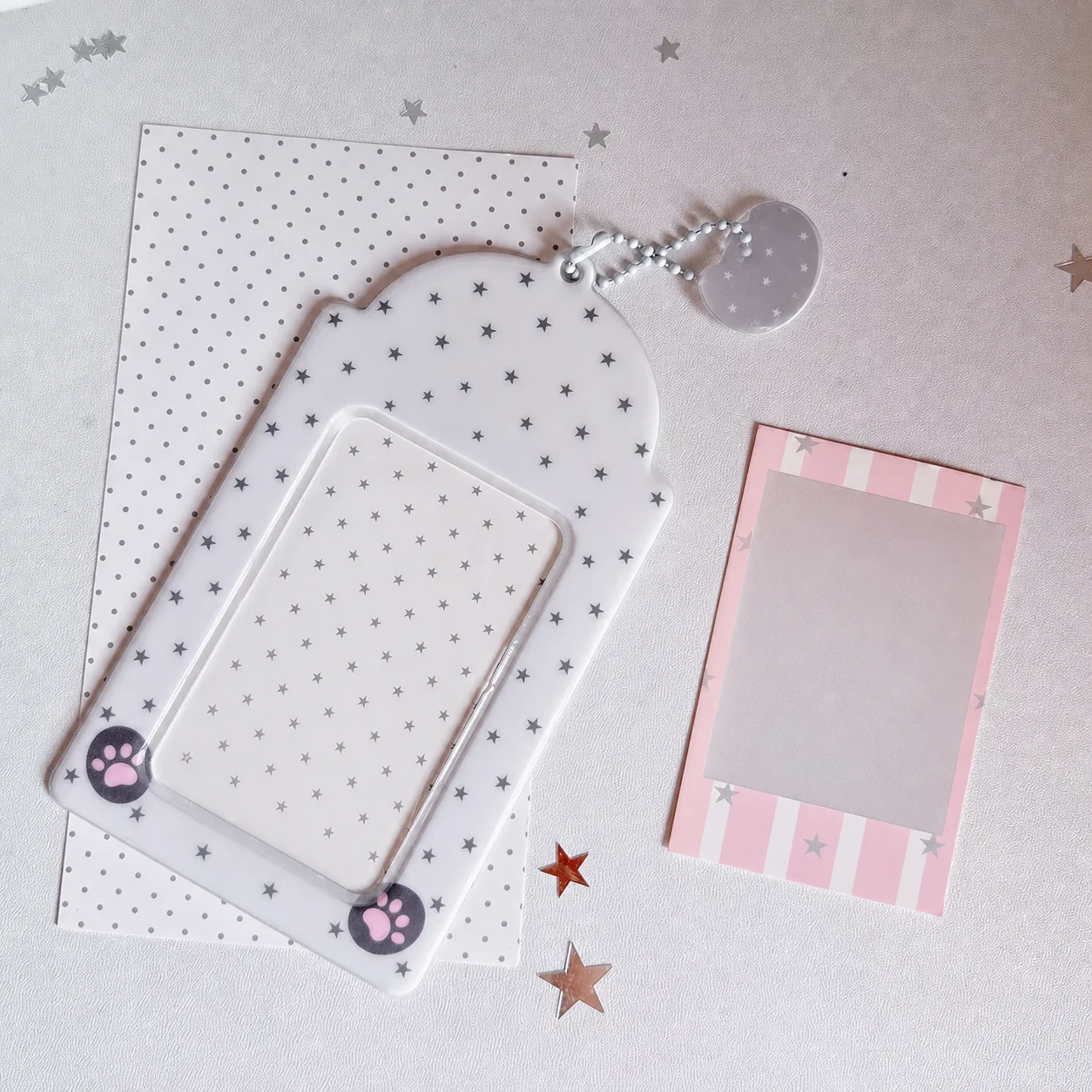 Id Card Holder Versatile Transparent Card Sleeve Card Storage Pendant Cute For Daily Use Casual Travel Access Cards