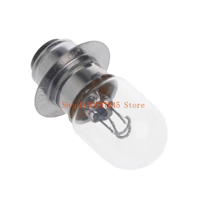 Lâmpada farol motocicleta fácil instalação 37cd P15D-25-1 para luz branca 12V 35W