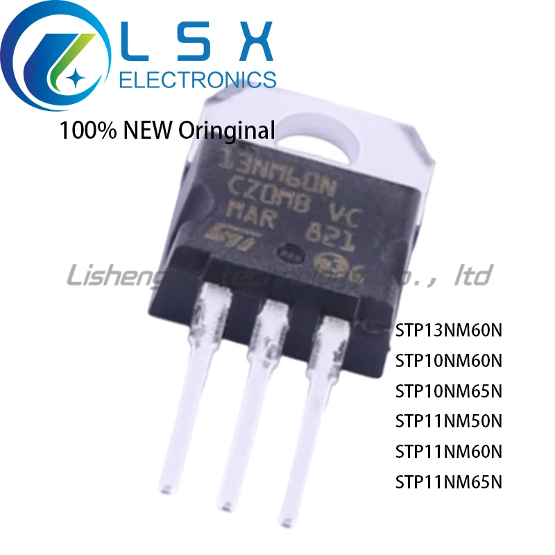 

New/10pcs STP13NM60N STP10NM60N STP10NM65N STP11NM50N STP11NM60N STP11NM65N TO220 Original On stock