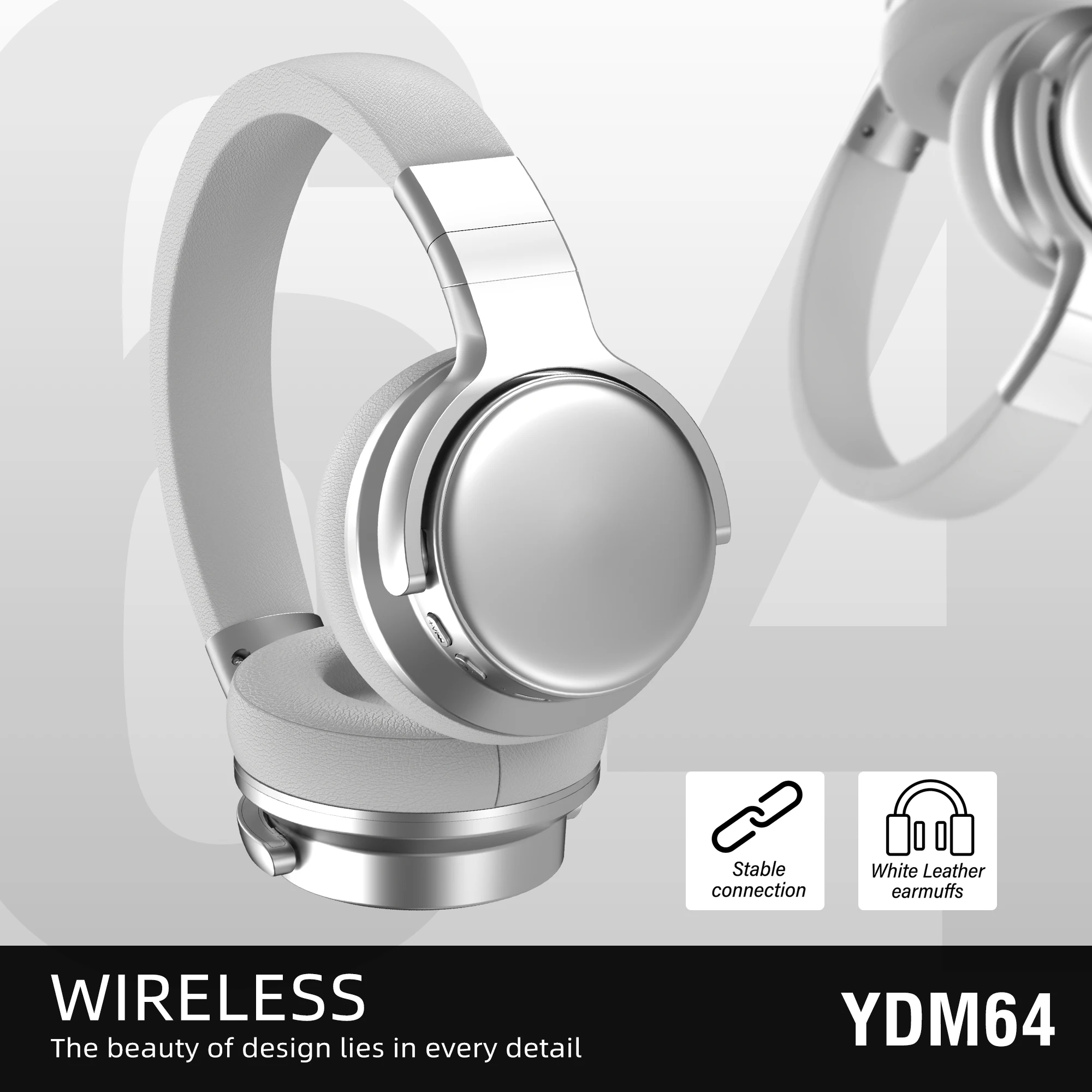 Pro Wireless Bluetooth Headphones Noise Cancelling Ear buds With Mic Over Ear Sports Gaming Headset for Any Phone Xiaomi