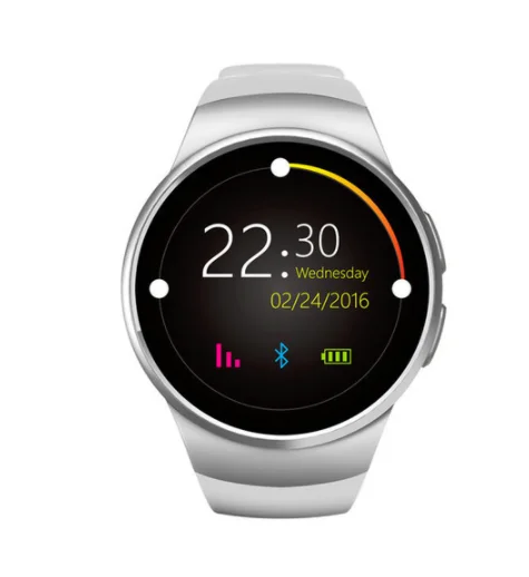 SmartWatch KW18 Heart Rate Round Screen SIM TF Card Smart Watch kw18 Directly Sale from Smart Watch Manufacturer