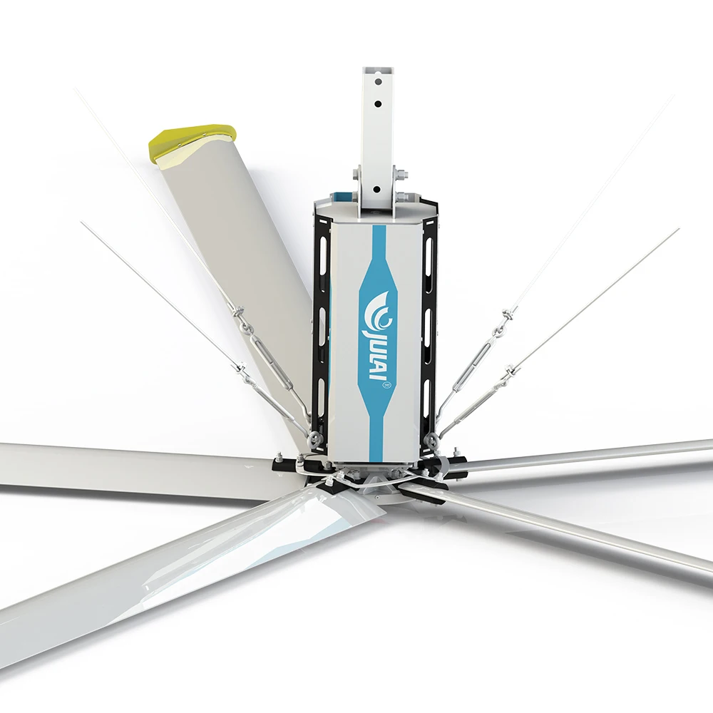 Julai Hot Sale 6.1m/20ft Industrial Ceiling Fan, Cooling Fan Industrial Hvls For Farm Church Warehouse Workshop Gym