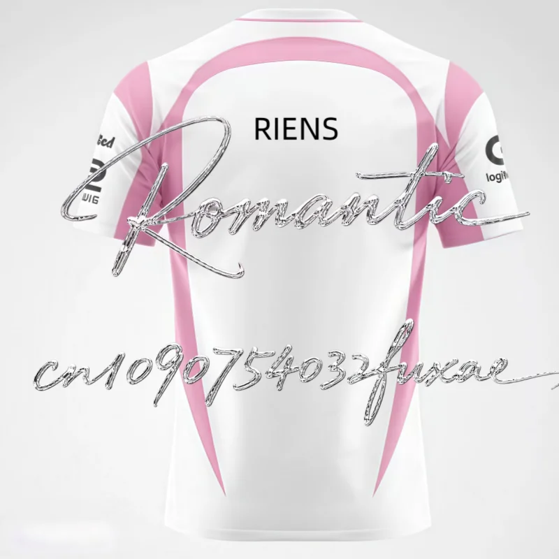 فريق Heretics 2025 أبطال جيرسي الرجال والنساء فريق ثلاثية الأبعاد تي شيرت LOL VALORANT CS2 Esports Club قمة كبيرة #3