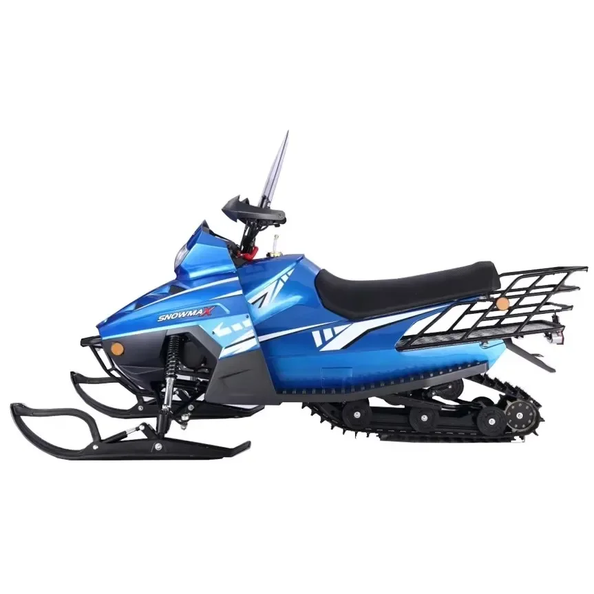 2024 New Snowfox 200cc China Snowmobile At 125 Snow Mobile Snow Motorcycle 170cc 4 Stroke Electric Start + Pull Start for sale