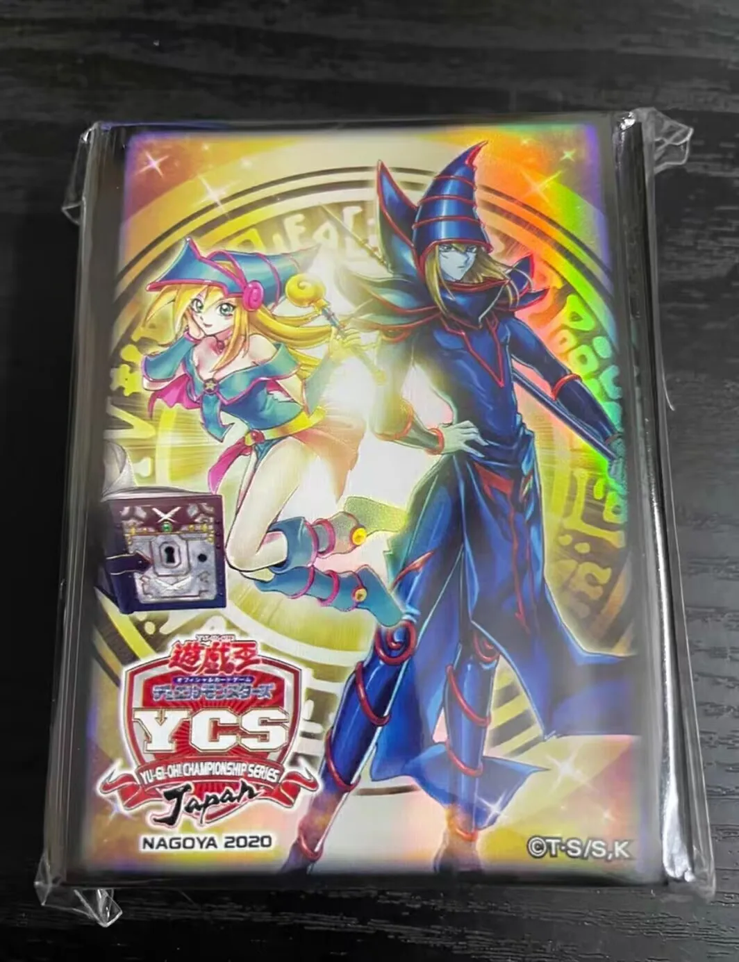 100pcs-yugioh-konami-duel-monsters-ycs-japan-magicians'-combination-official-collection-sealed-card-protector-duelist-sleeves