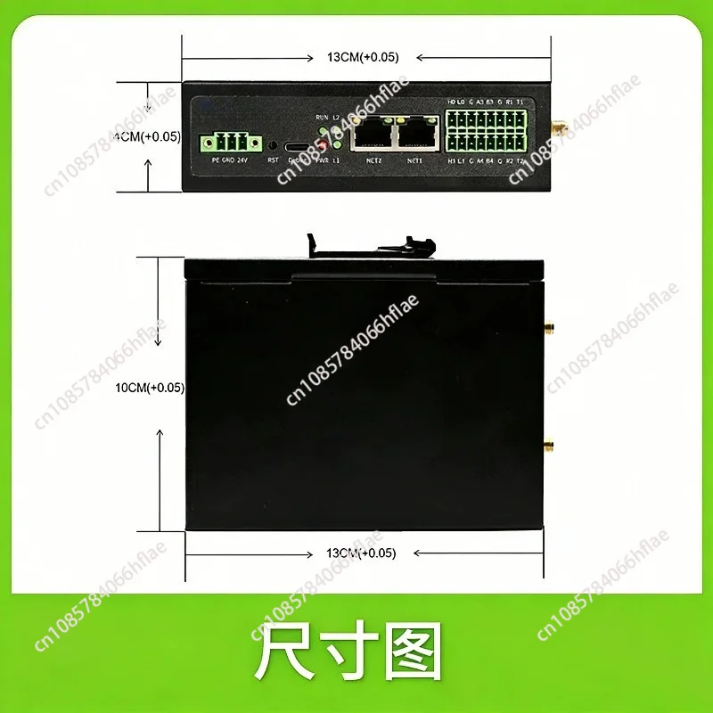 RK3506-EG1800 Gateway | Dual Network Port 3 Nuclear Industrial Gateway Data Collection