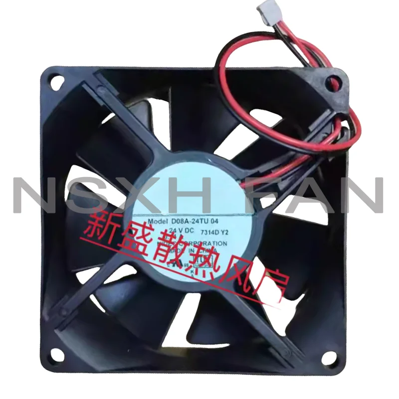 

D08A-24TU 04 24V 0.11A 8CM 8025 Inverter Fan