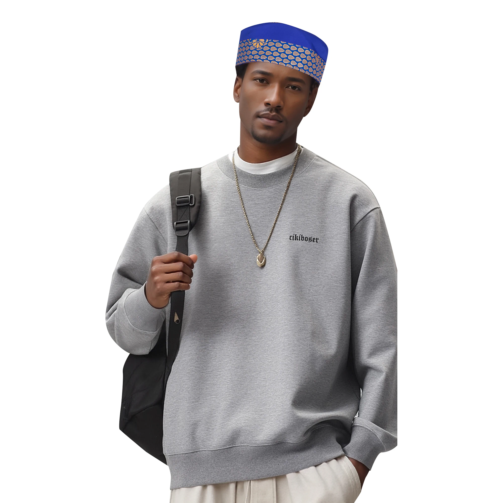 

African Muslim Men's Gold Stamping Hat Islamic Ramadan Hat Islamic Clothing Accessory Wyn 2026