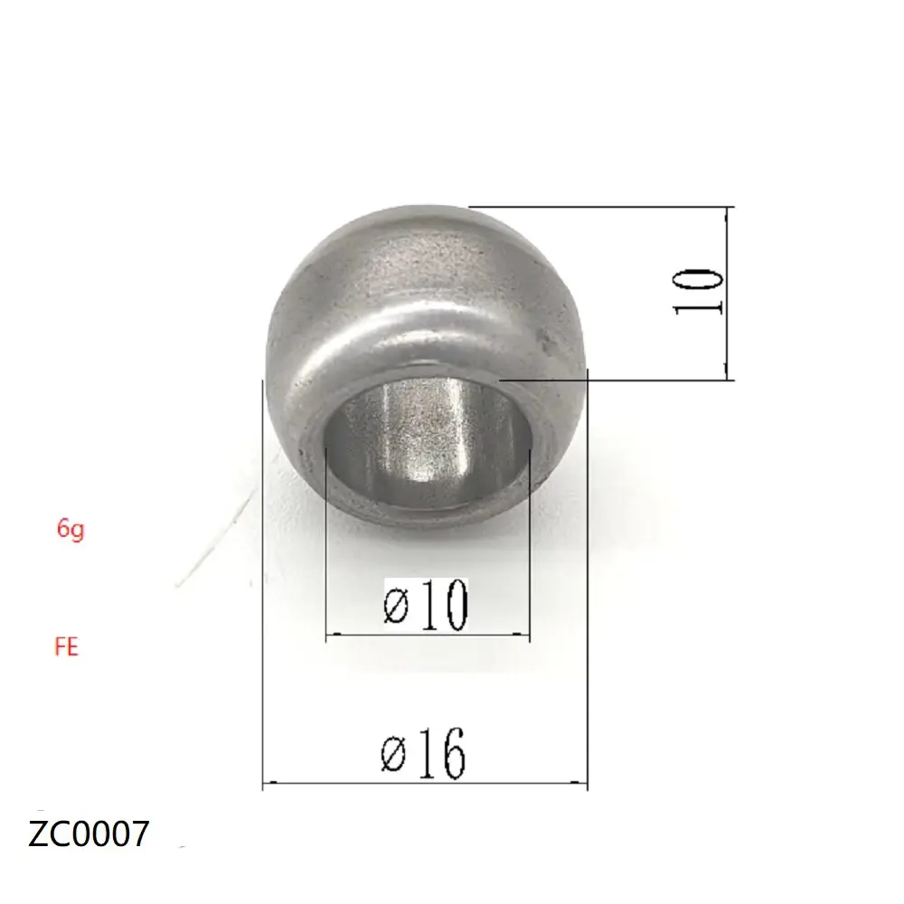 50 Pieces 10*16*10 Zc0007 Suitable for Dongfeng 3741010-C0100 Wiper Motor Oil-Bearing Bearings, All the Same Size and Universally Compatible